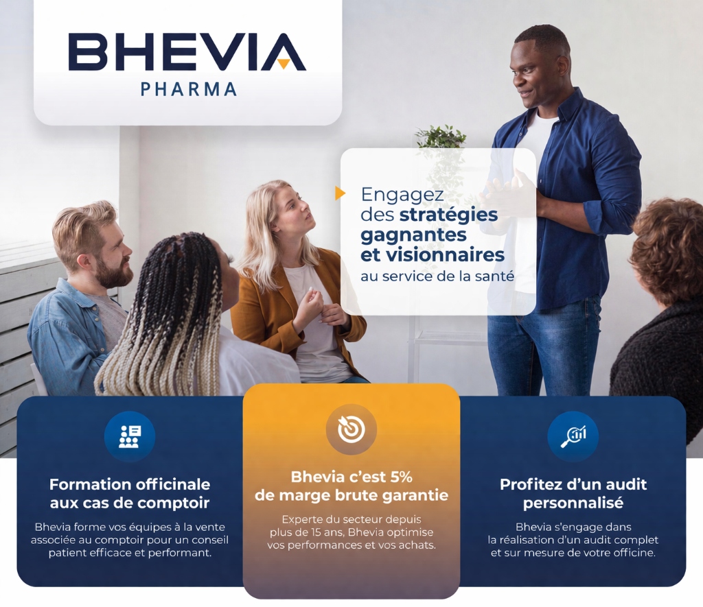 Bhevia Pharma — Formation et stratégies gagnantes au service de la santé